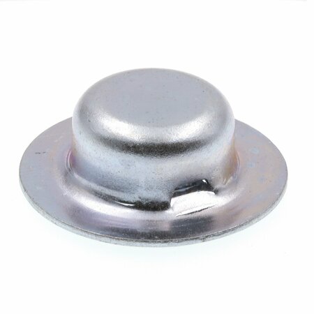 PRIME-LINE Axle Hat Push Nuts, 1/2 in., Zinc Plated Steel, 10PK 9078562
